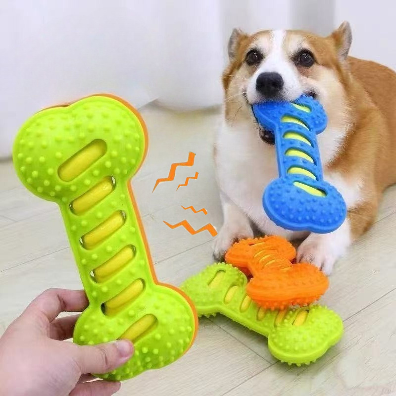 Indestructible Dog Chew Toy - Cão de estimação mastigar brinquedos de