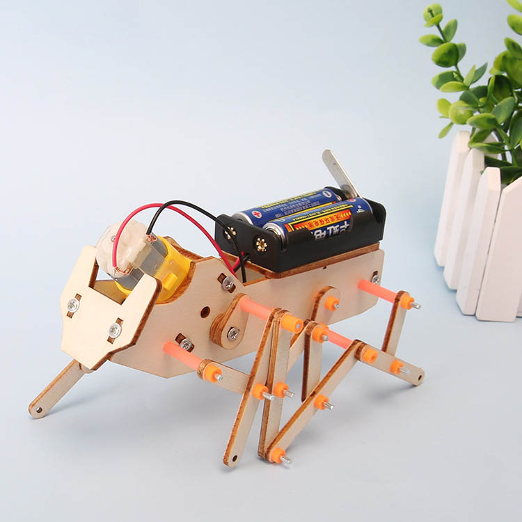 Interactive Squeaky Plush Dog Toy - Estudantes tecnologia diy pequena produção artesanato