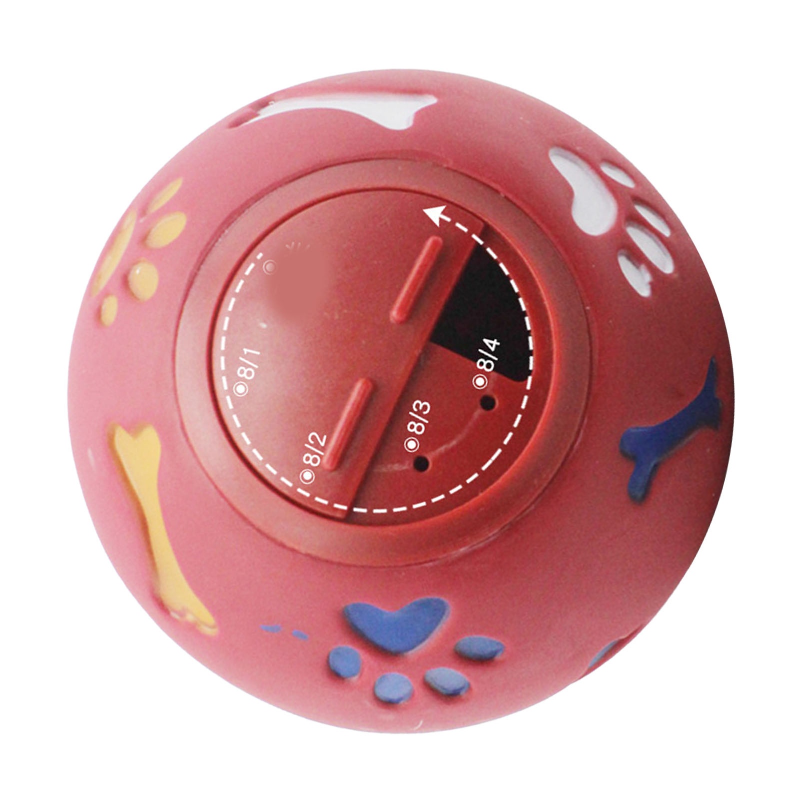 Bola Dispensadora de Petiscos  - Rubber Treat Dispensing Dog Toy avaliação e preço