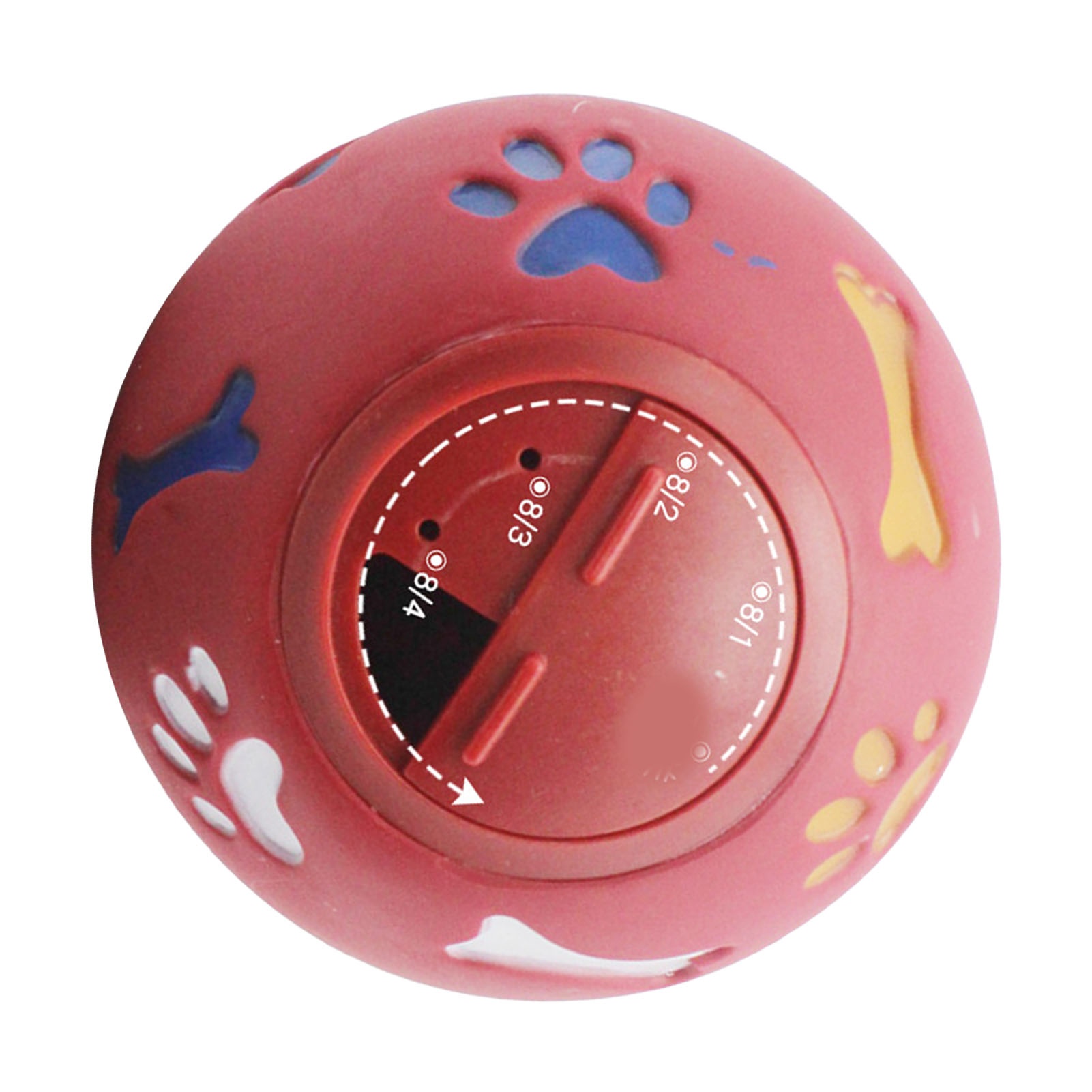 Bola Dispensadora de Petiscos  - Rubber Treat Dispensing Dog Toy avaliação e preço