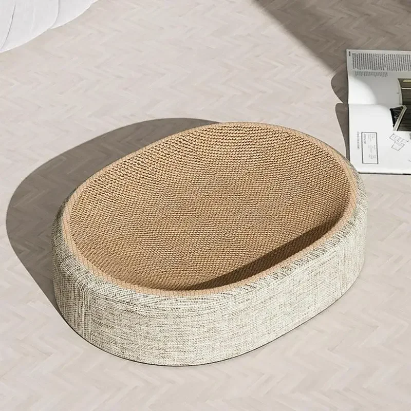 Arranhador oval para gatos, co - Pet Beds avaliação e preço