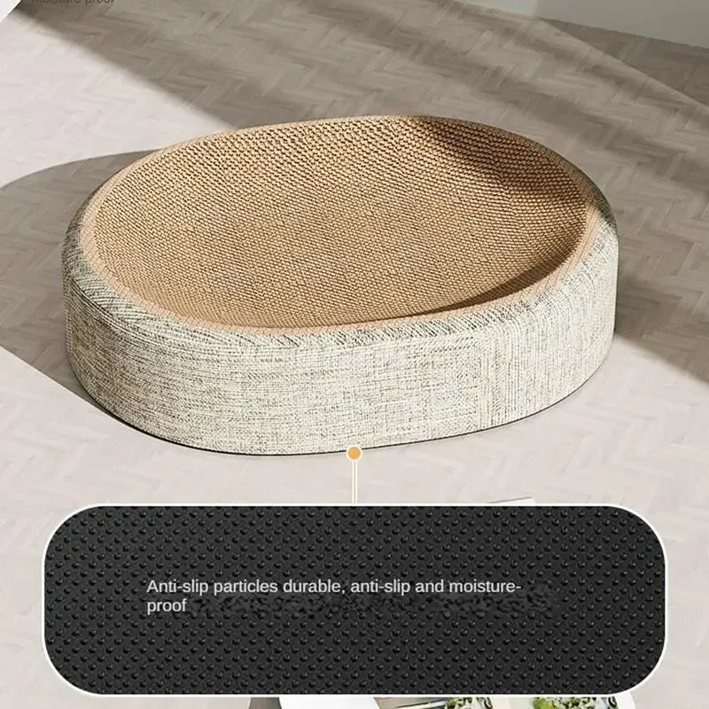 Arranhador oval para gatos, co - Pet Beds avaliação e preço