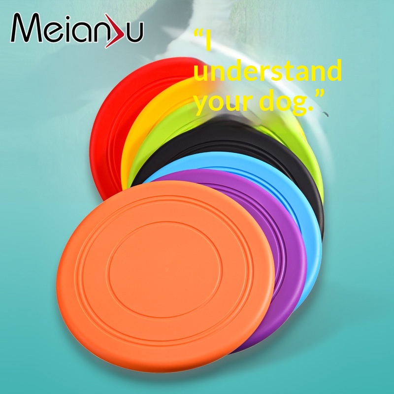 Disco Voador Macio Meianju par - Flying Disc Dog Training Toy avaliação e preço