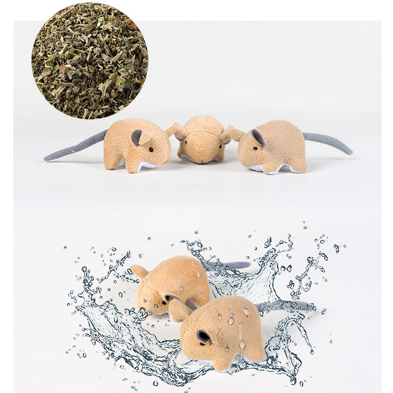 Brinquedos de Rato de Catnip d - Catnip Interactive Plush Mouse avaliação e preço