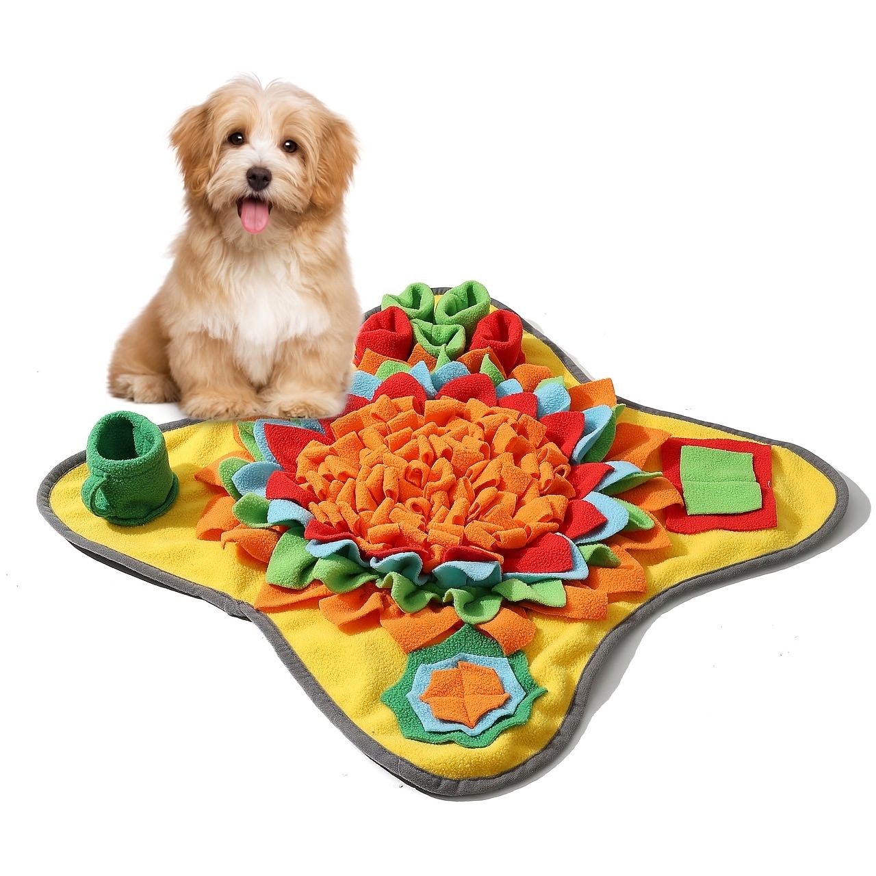 Boa esteira de ripa para anima - Dog Puzzle Feeder Toy avaliação e preço